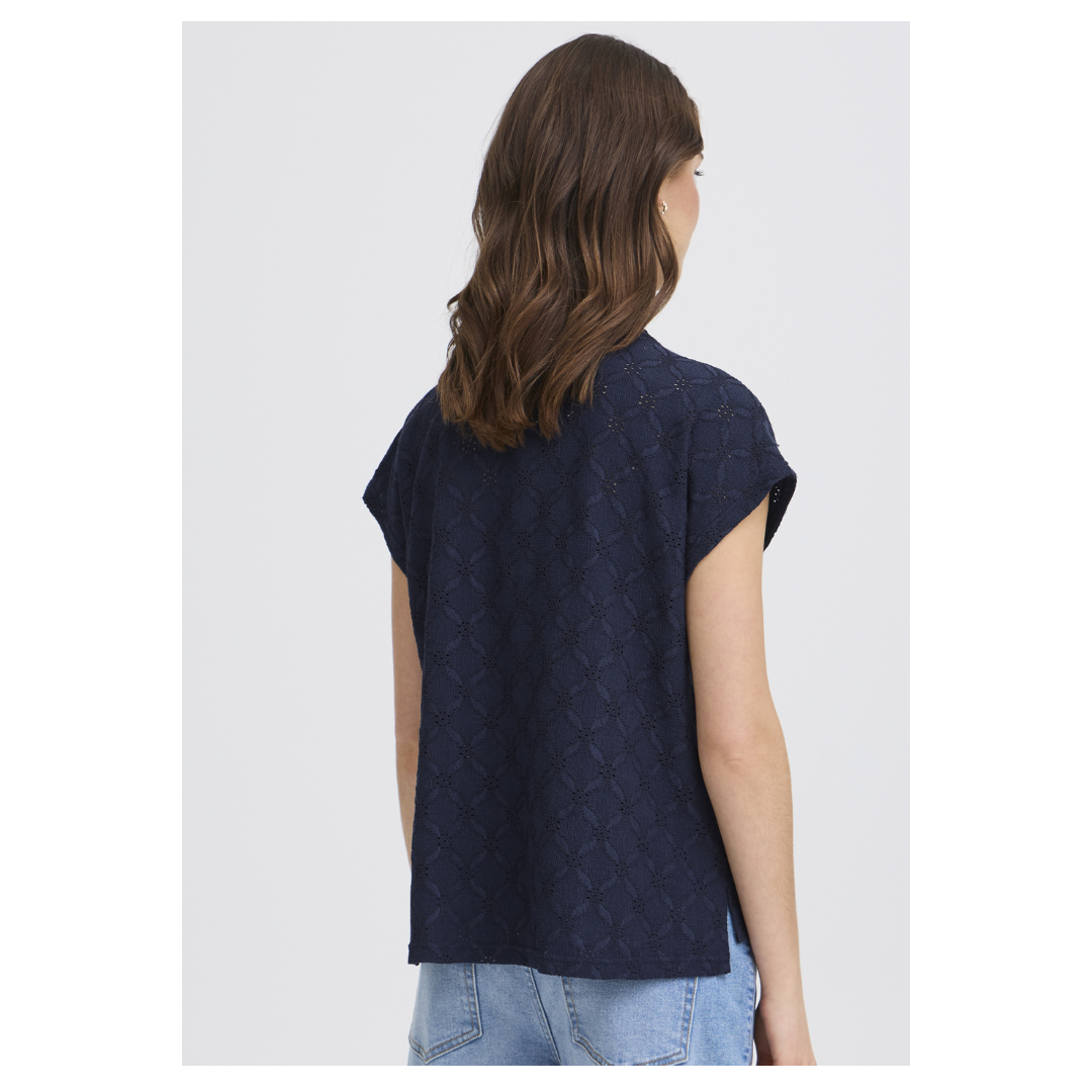 Fransa Imira Blouse Navy Blazer 20617940