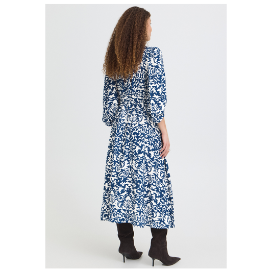 Fransa Leli Dress Blue Depth 20618038