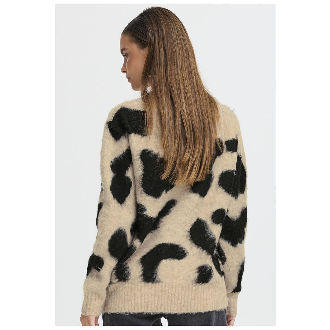 B Young Minyax Jumper Humus Mix 20817132