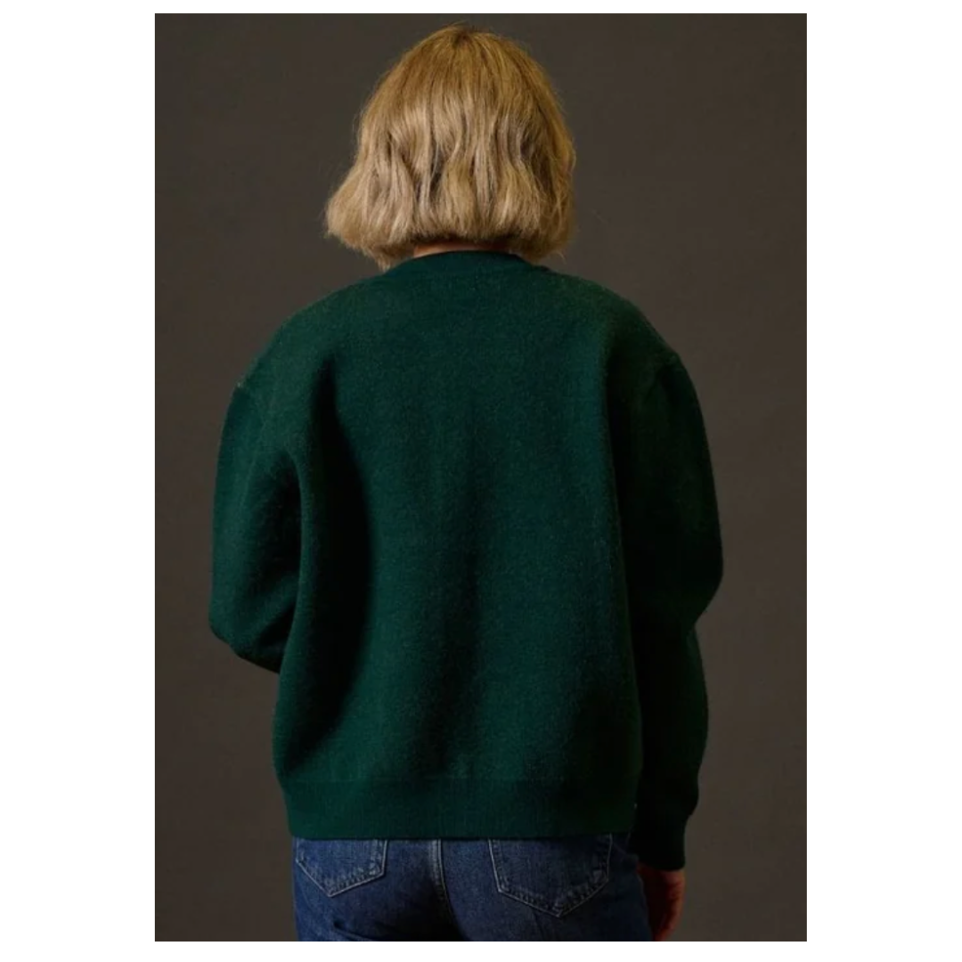 Sugarhill Brighton Solana Bomber Green Wild Horses K0963