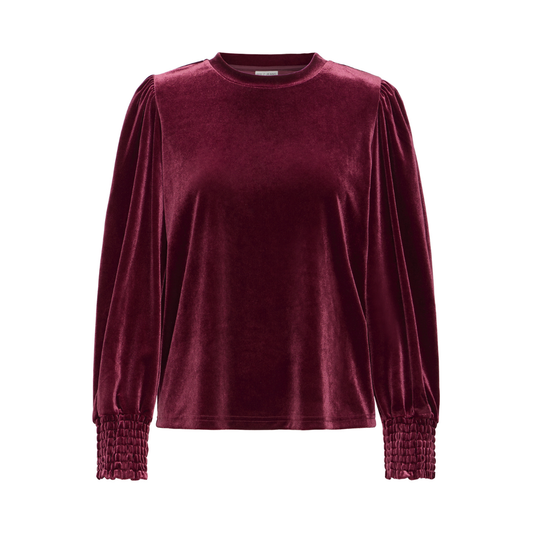 Pulz Barbara O Neck Blouse Fig 50210312