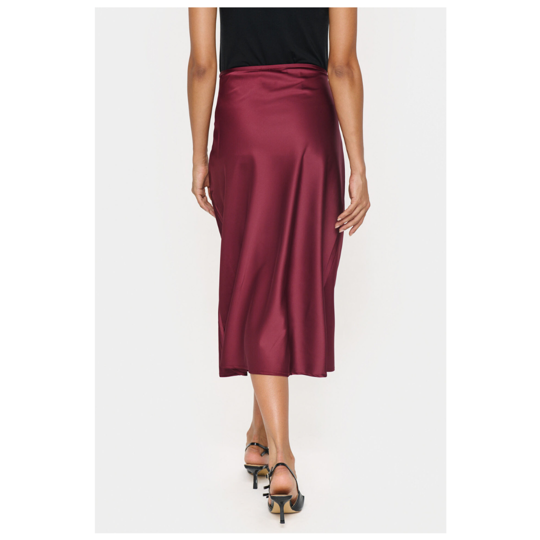Saint Tropez Hafia Skirt Burgundy 30513658