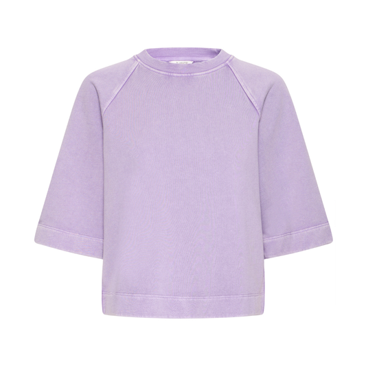 B Young Rasma Short Sweat Top English Lavender 20818406