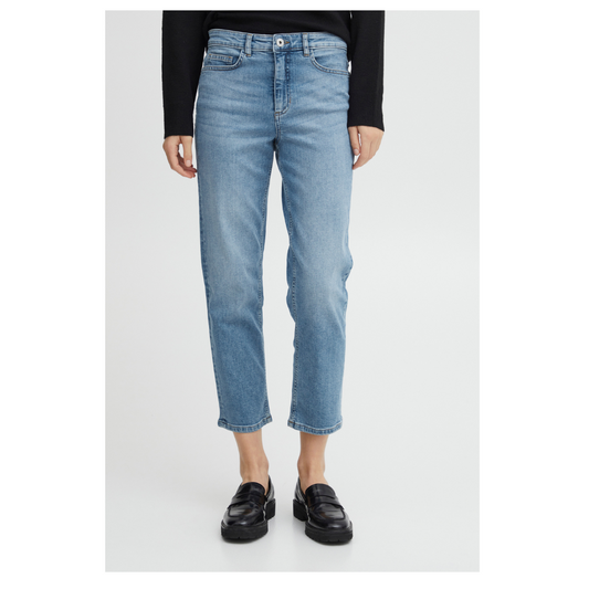 Ichi Raven Twiggy Jeans Light Blue 20110967