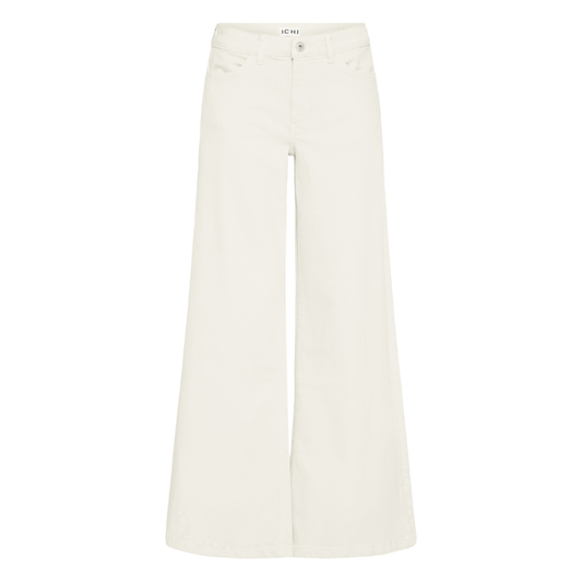 Ichi Ziggy Wide Pants Birch 20123626