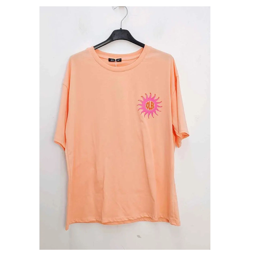 Bellavie Sun T Shirt Orange