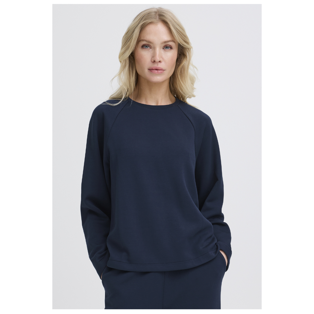 B Young Pusti Raglan Top Dark Sapphire 20819678