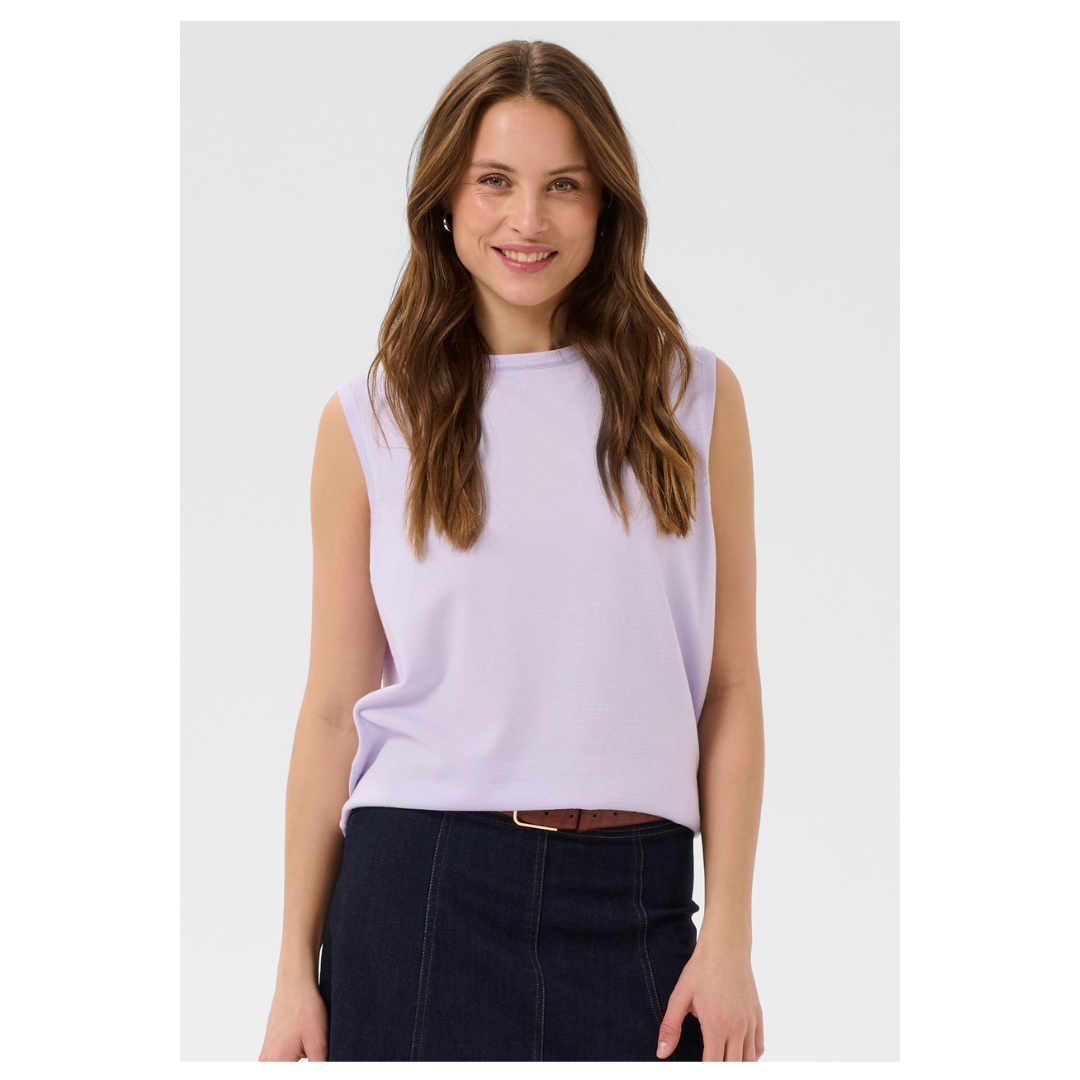 Saint Tropez Mila Vest Misty Lilac 30511506