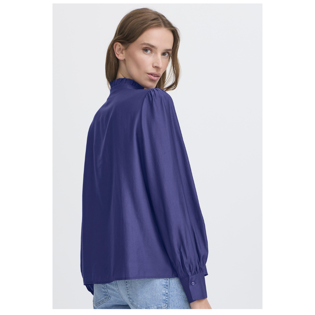 Ichi Karlani Blouse Patriot Blue 20121887