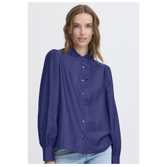 Ichi Karlani Blouse Patriot Blue 20121887