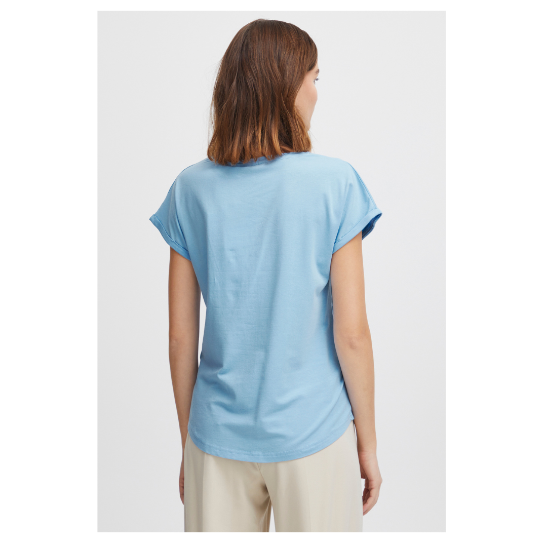 B Young Pamila T Shirt Blue 20804205