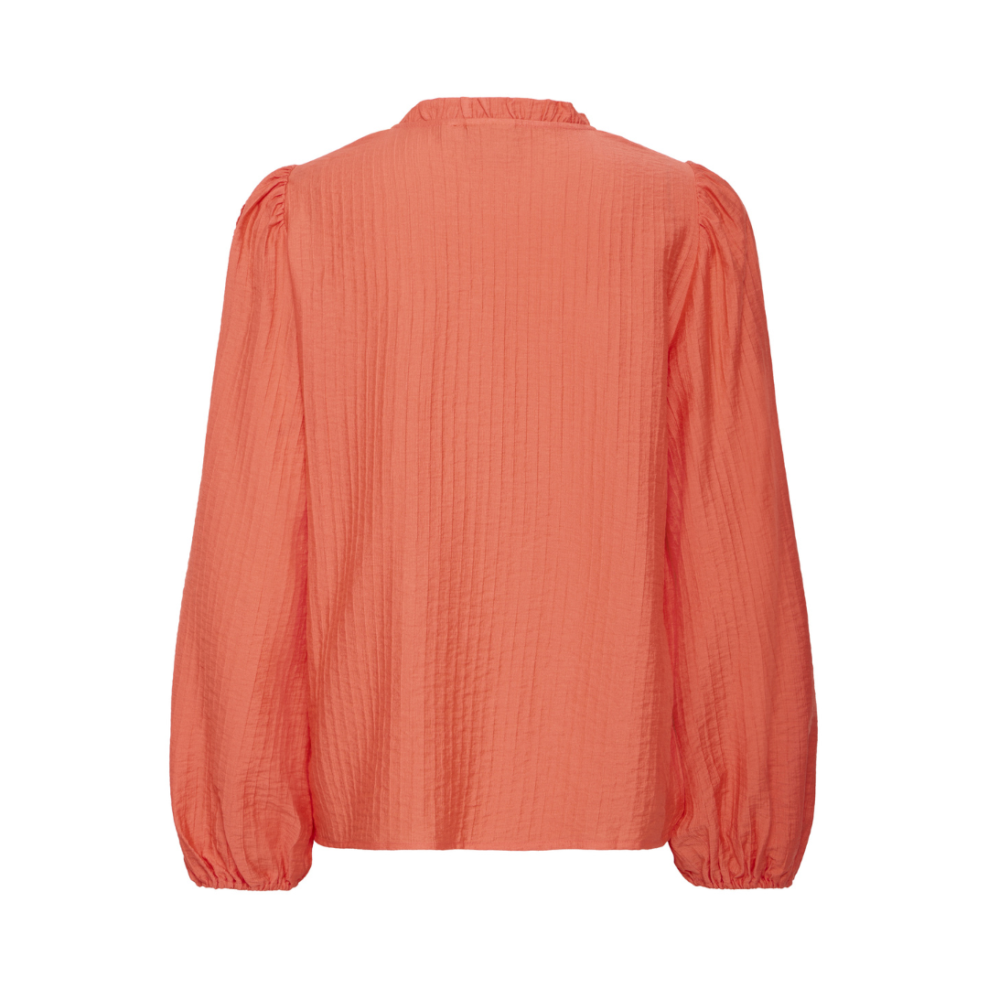 Ichi Evina Shirt Hot Coral 20123543