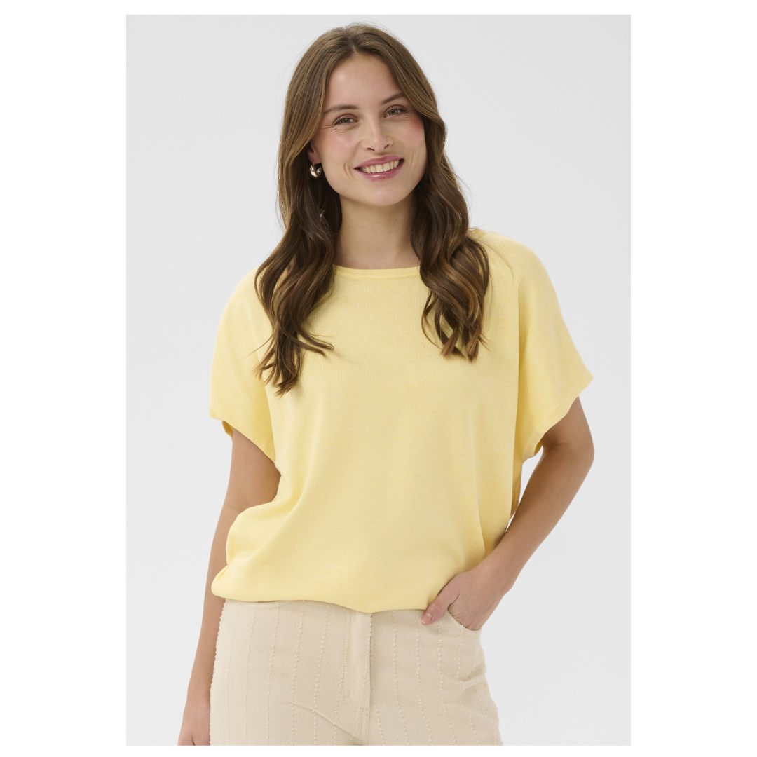 Saint Tropez Mila SS RN Pullover Pineapple Slice 30513284