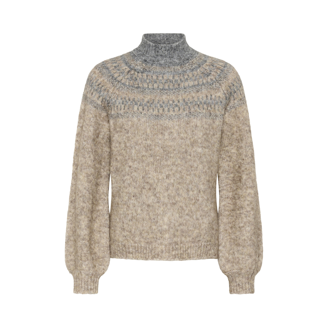 Kaffe Gerda Pullover Brown Melange 10512134