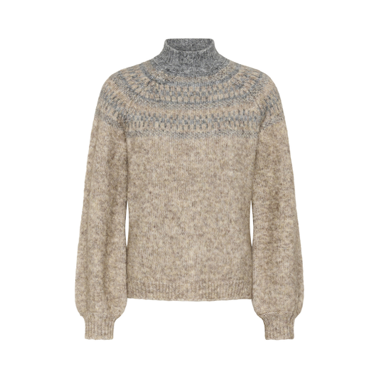 Kaffe Gerda Pullover Brown Melange 10512134