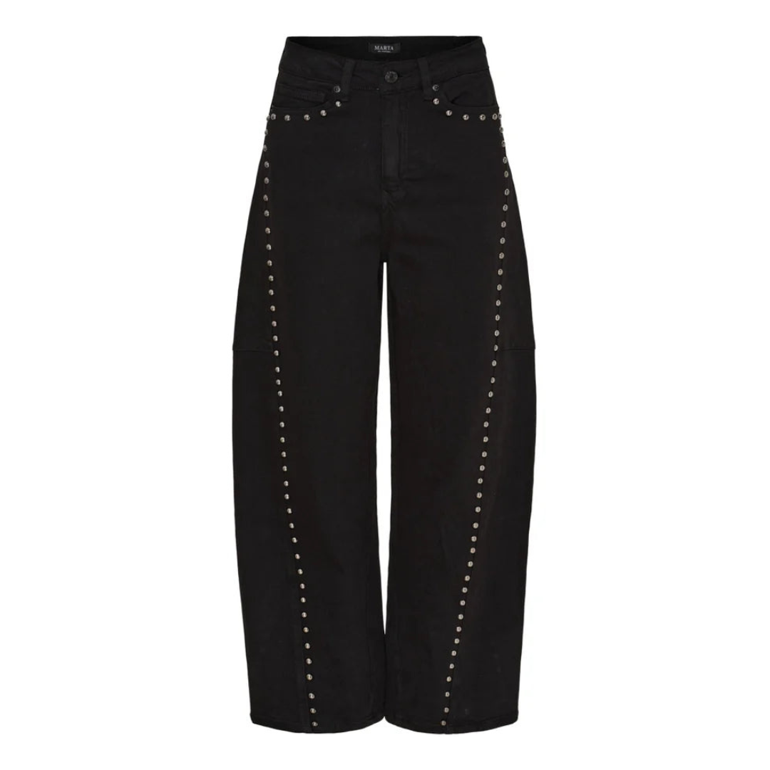 Marta Du Chateau Ingeborg Jeans Black 225-8529