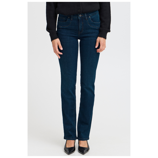 Fransa Over Tessa Jeans Dark Blue 20612379