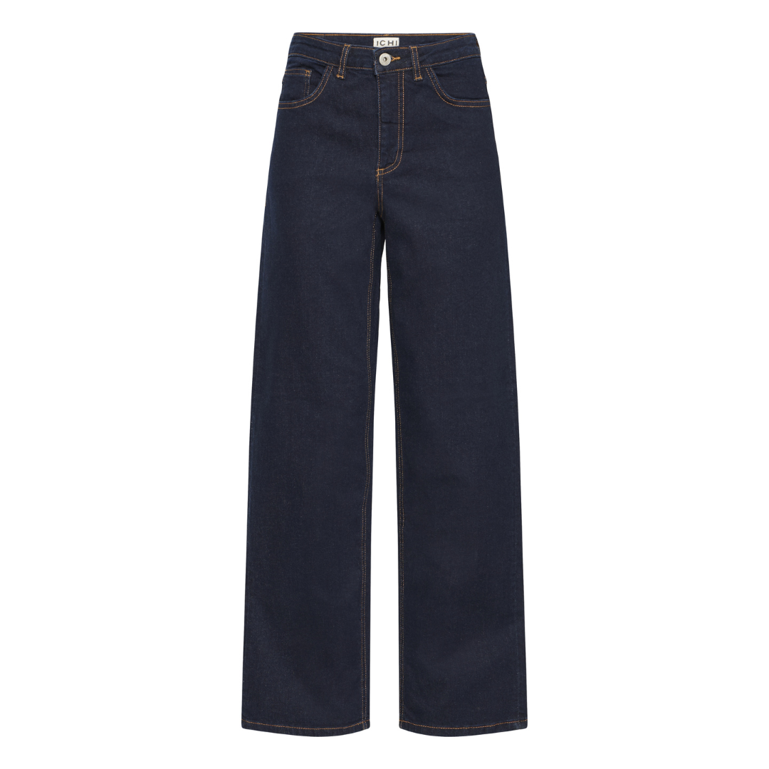 Ichi Twiggy Straight 30" Jeans Authentic Denim 20119128
