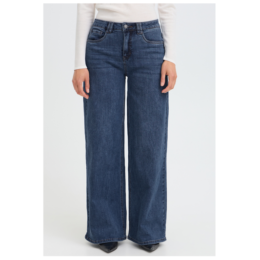 Fransa Atlanta Hanna Jeans 30"L Dark Blue  20617009
