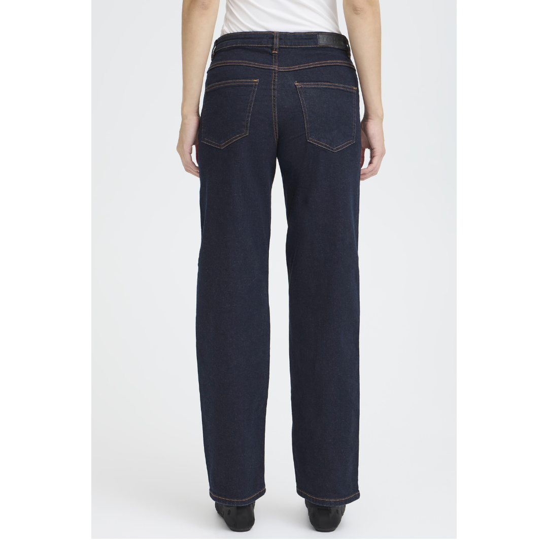 Ichi Twiggy Straight 30" Jeans Authentic Denim 20119128