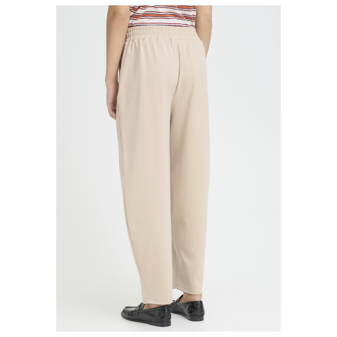 Ichi Kate Barrel Pants Doeskin 20123727