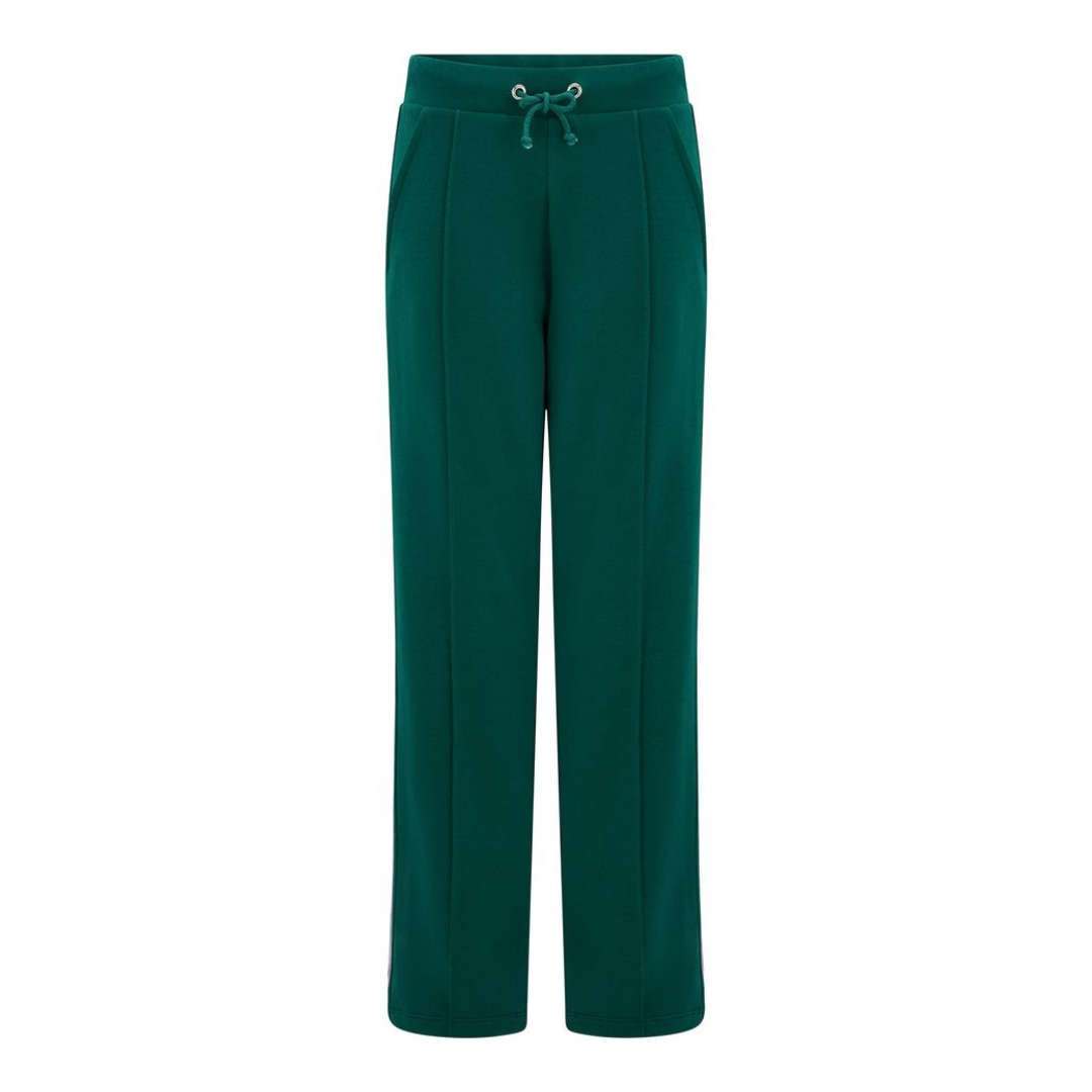 Sugarhill Brighton Enya Joggers Green/Pink Stripe TR0177