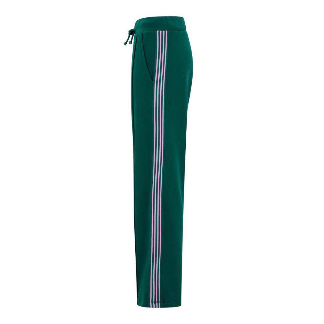 Sugarhill Brighton Enya Joggers Green/Pink Stripe TR0177