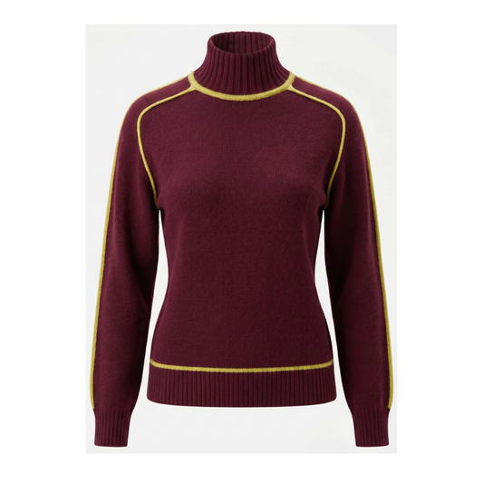 Alice Collins Tanya Pullover Burgundy 037A118