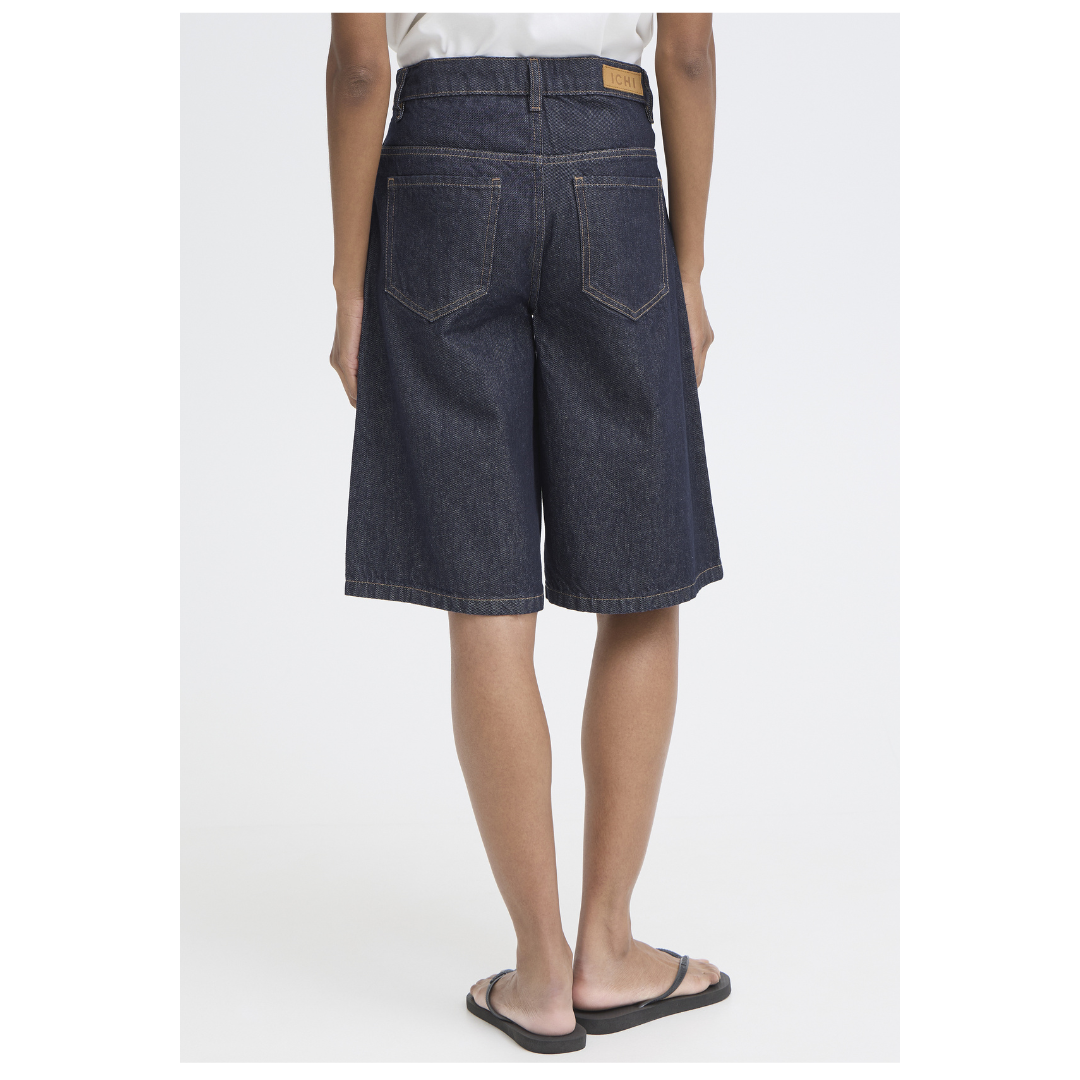 Ichi Kirsten Bermuda Shorts Authentic Denim 20126254