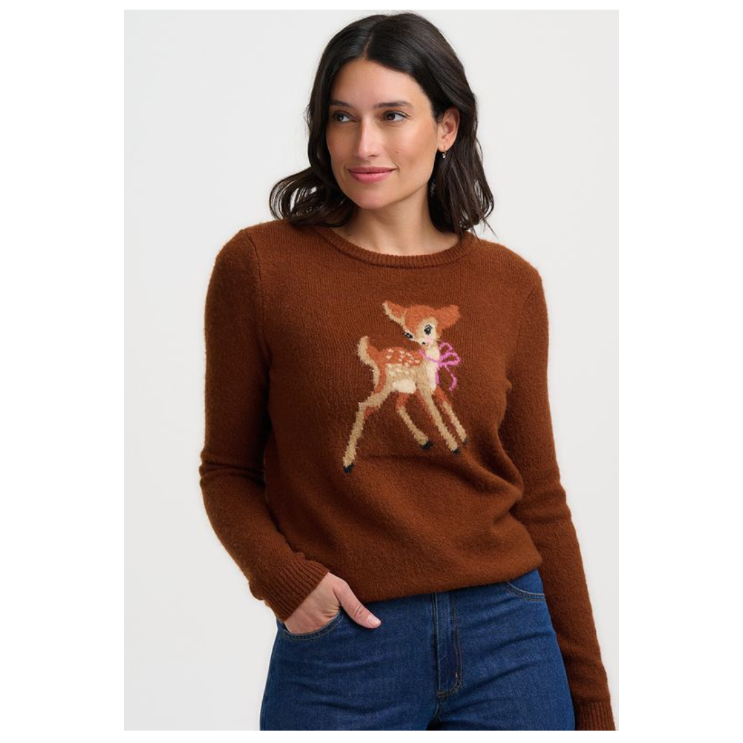 Sugarhill  Brighton Kia Jumper Baby Deer L1016
