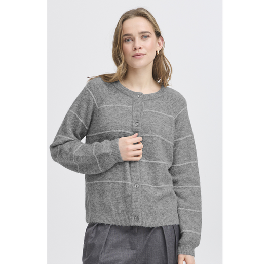 Fransa Kendra Cardigan Alsphalt 20615962