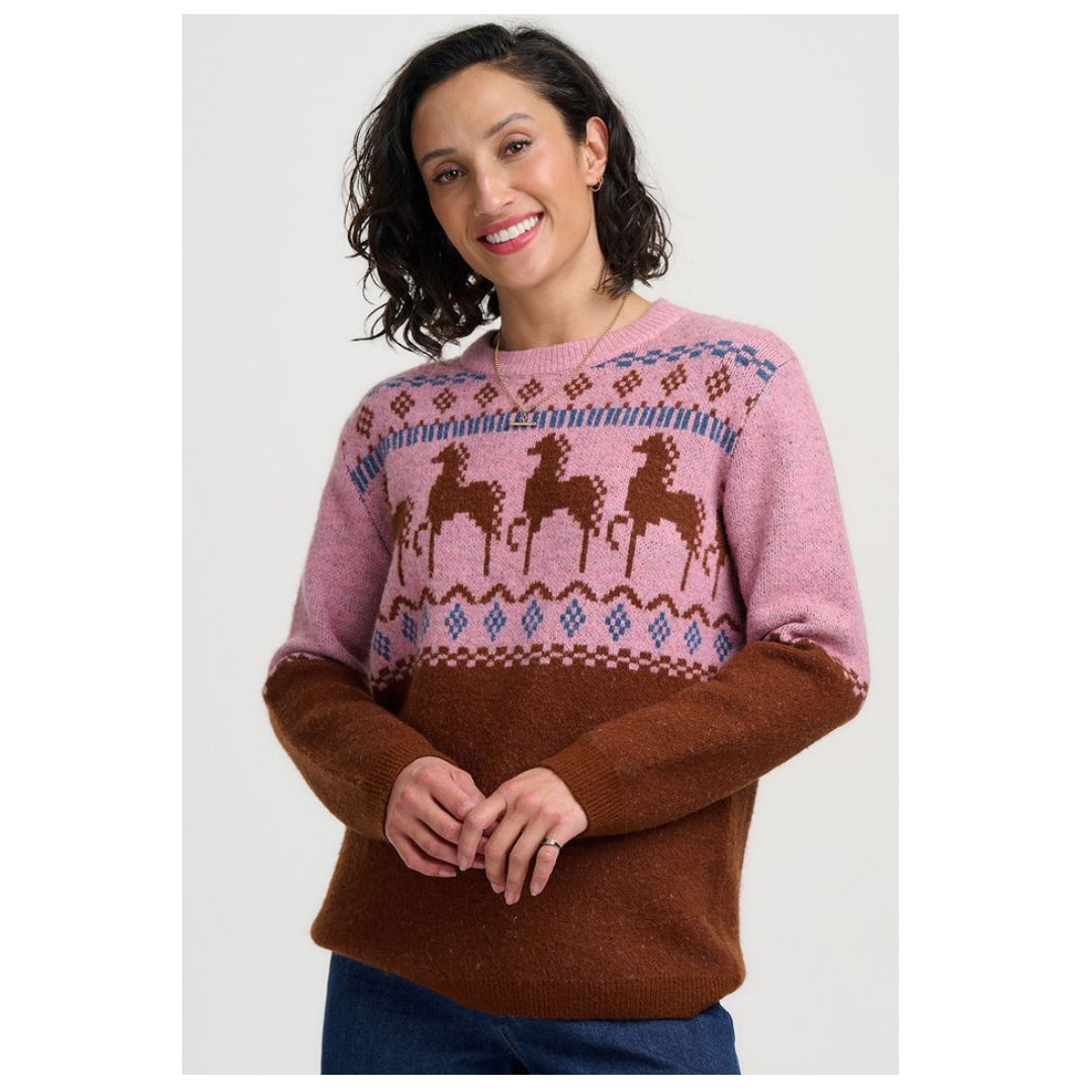 Sugarhill  Brighton Devin Jumper Folk Horses K1014