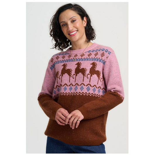Sugarhill  Brighton Devin Jumper Folk Horses K1014