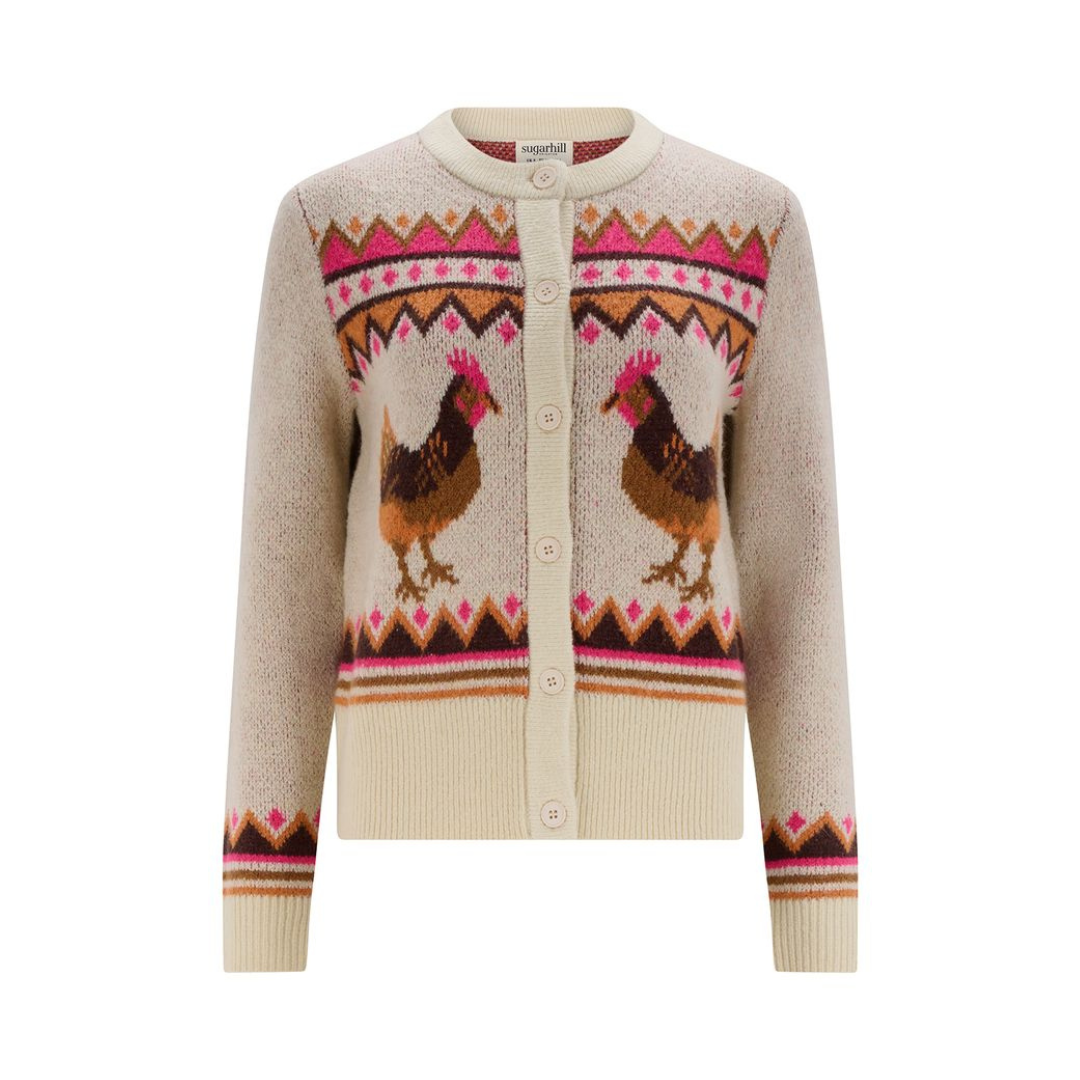 Sugarhill  Brighton Larisa Cardigan Country Chickens K1010