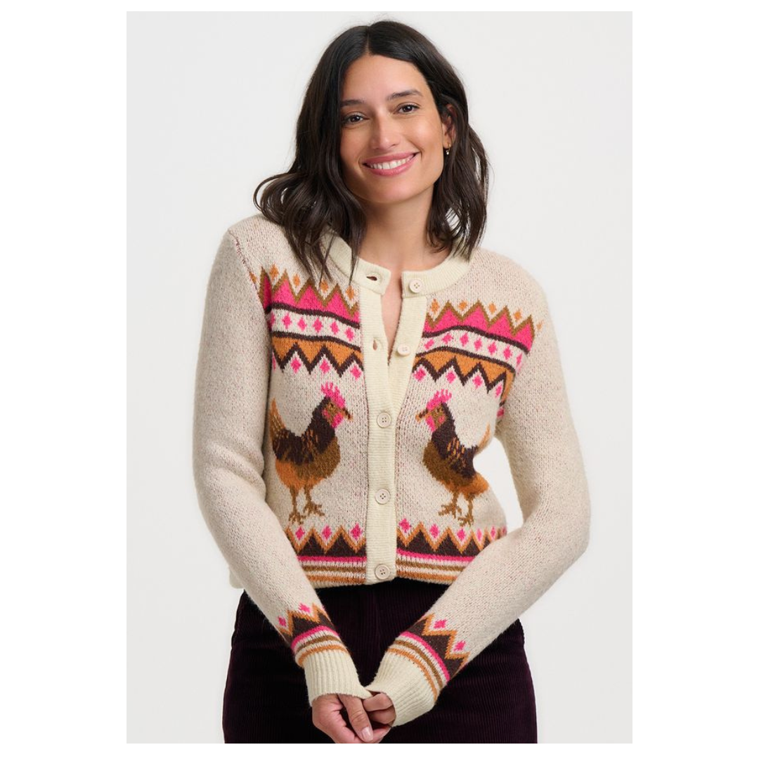 Sugarhill  Brighton Larisa Cardigan Country Chickens K1010