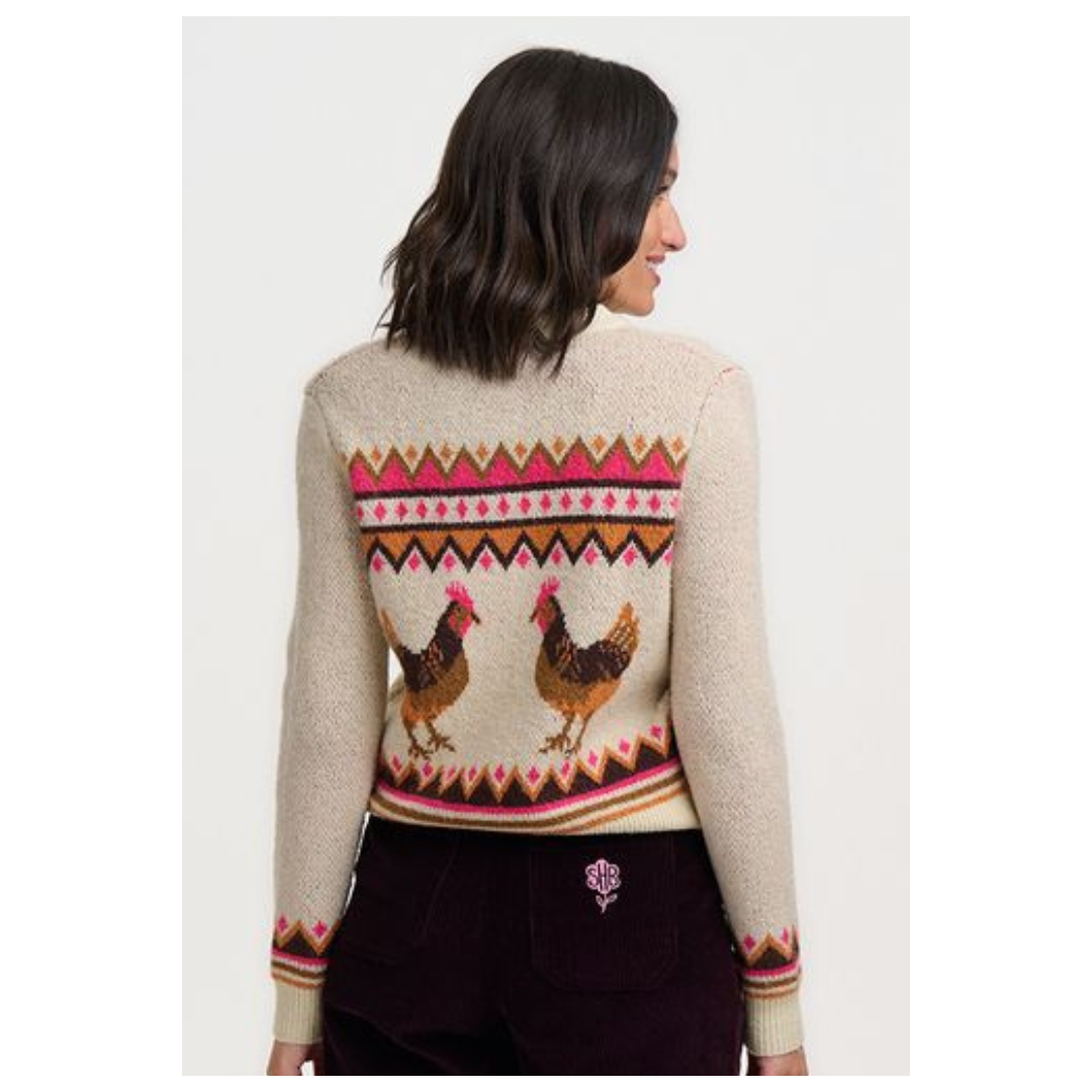 Sugarhill  Brighton Larisa Cardigan Country Chickens K1010