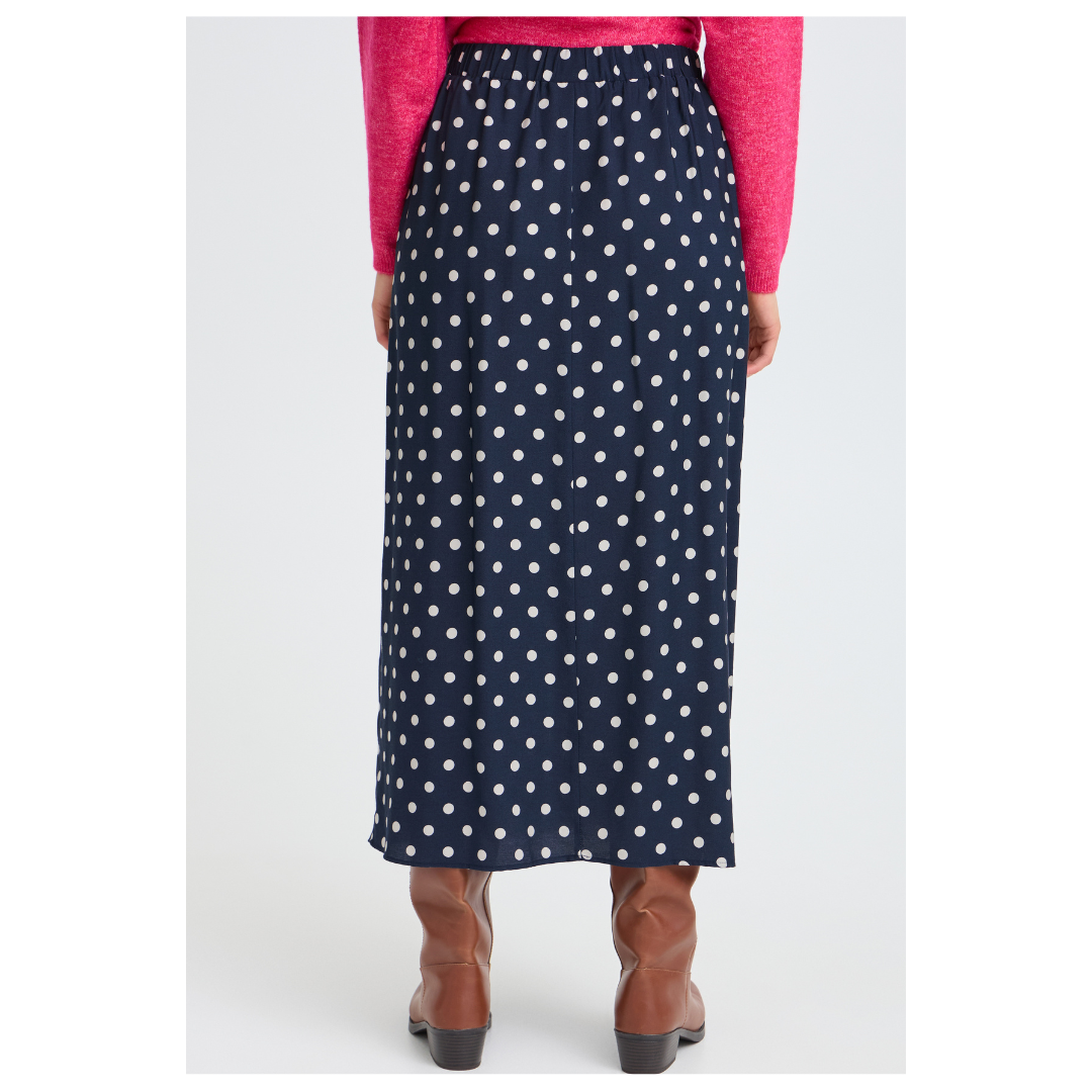 Fransa Adara Skirt Salue Dot 20618415