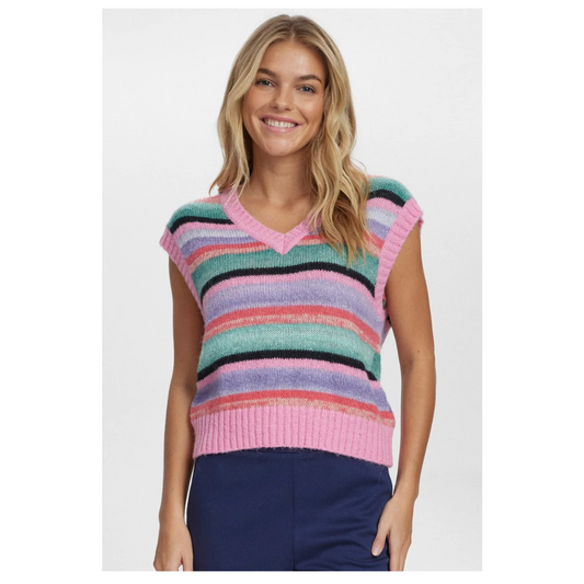 Numph Nuelin Vest Pink Cosmos 705096