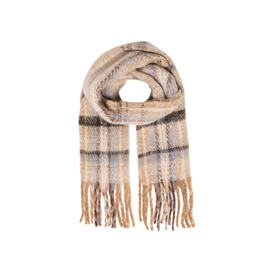 B Young Wilde Scarf Dusty Blue 20815430