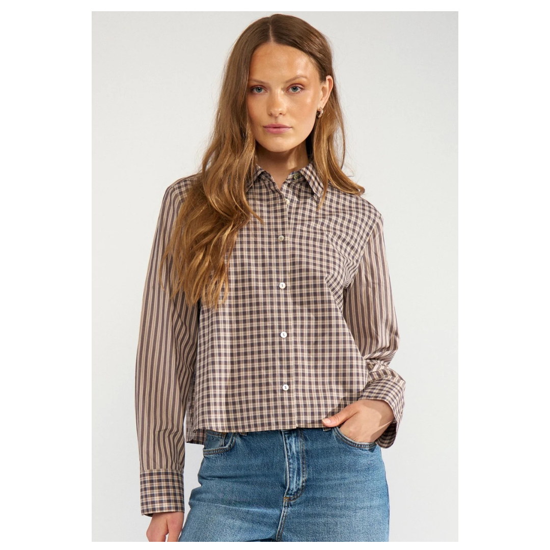 Numph Nuriya Shirt Deep Taupe 707262
