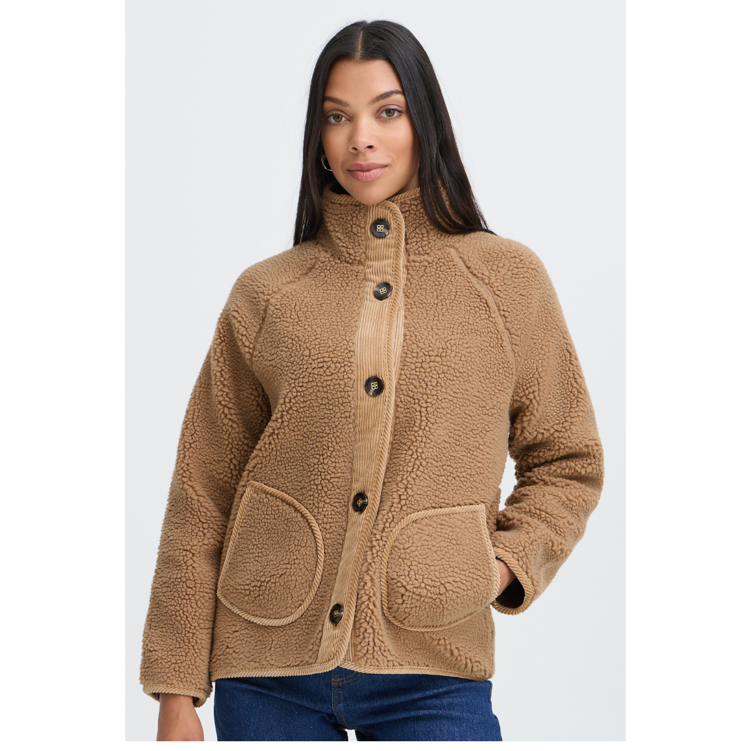 B Young Cotty Collar Jacket Tigers Eye 20819118