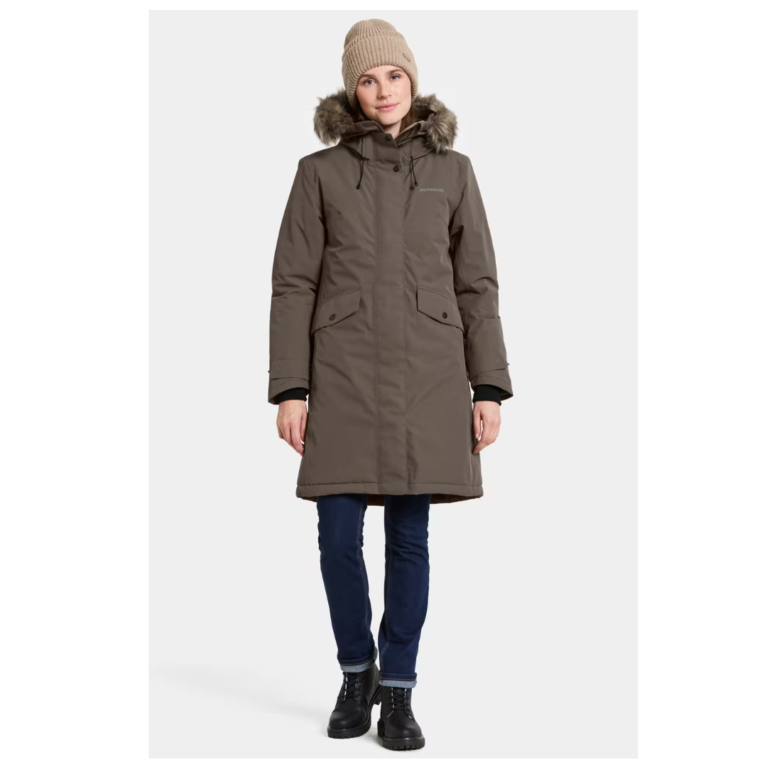 Didriksons Erika Parka Mocha Brown 505303
