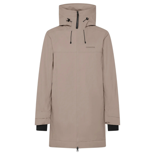 Didriksons Eris Parka Ash Brown 506214