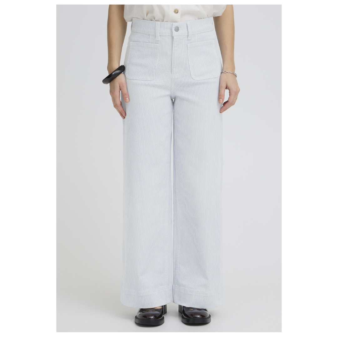 B Young Kasion Wide Pocket Jeans Light Blue 20818838