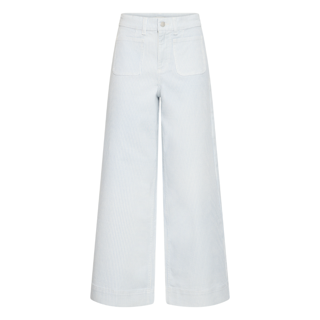 B Young Kasion Wide Pocket Jeans Light Blue 20818838