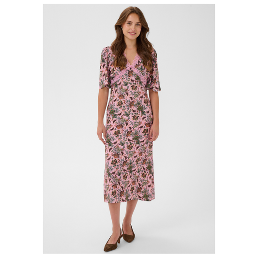 Saint Tropez Teodora Dress Mauve Mist Lotus 30515455