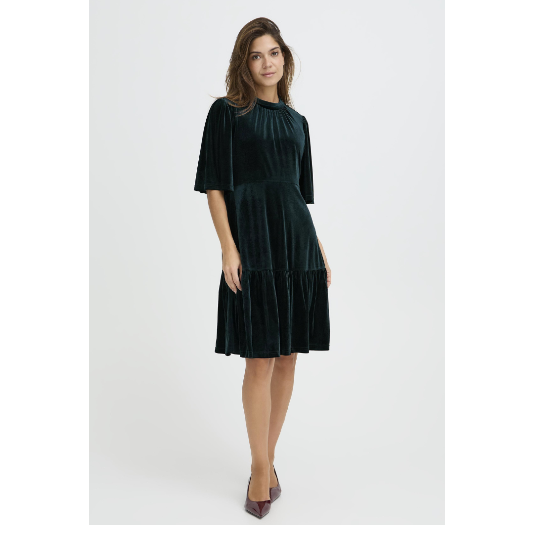 Pulz Barbara Dress Magical Forest 50210168