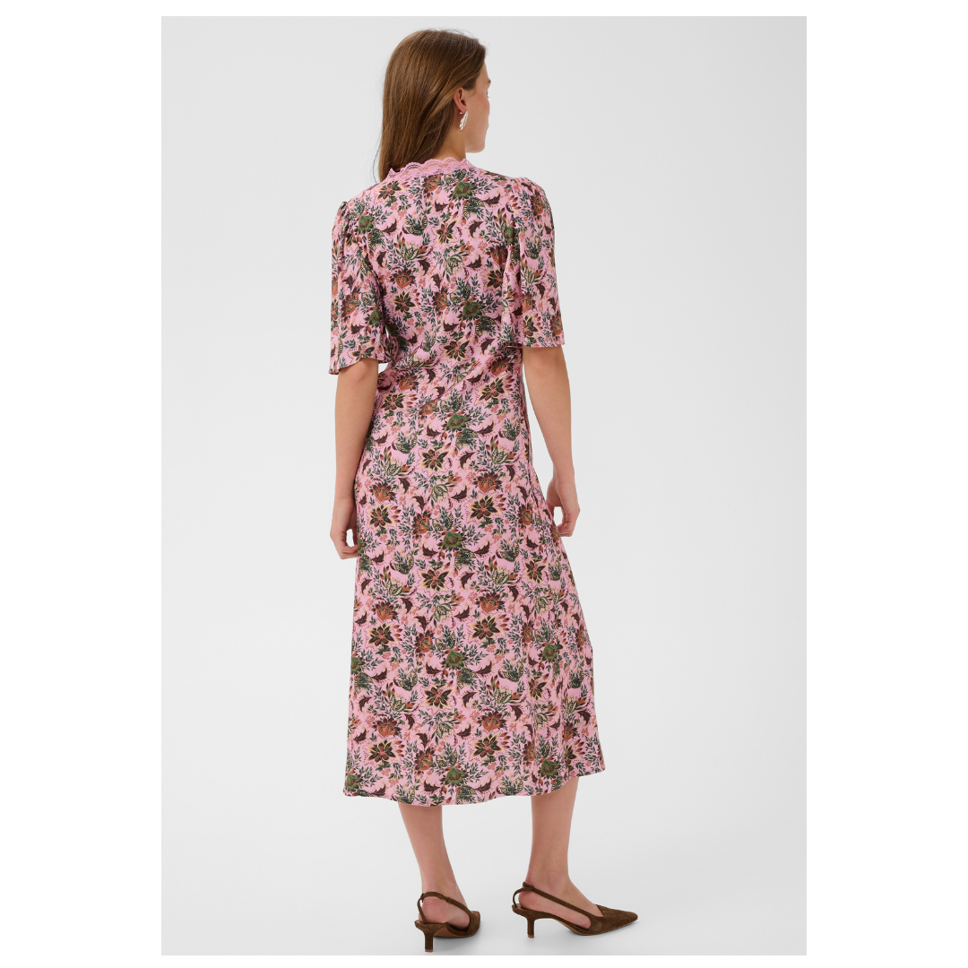Saint Tropez Teodora Dress Mauve Mist Lotus 30515455