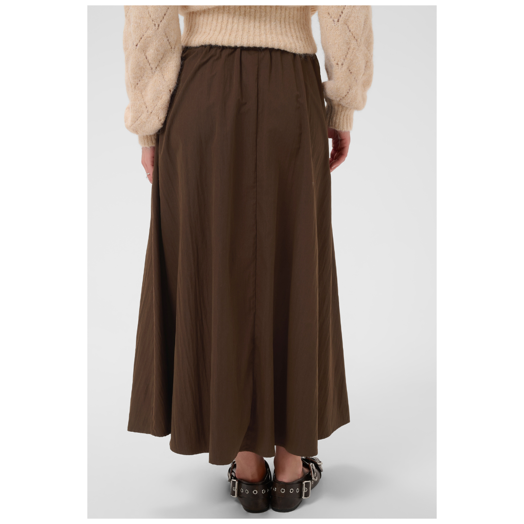 Saint Tropez Tonja Skirt Chocolate Brown 30515483