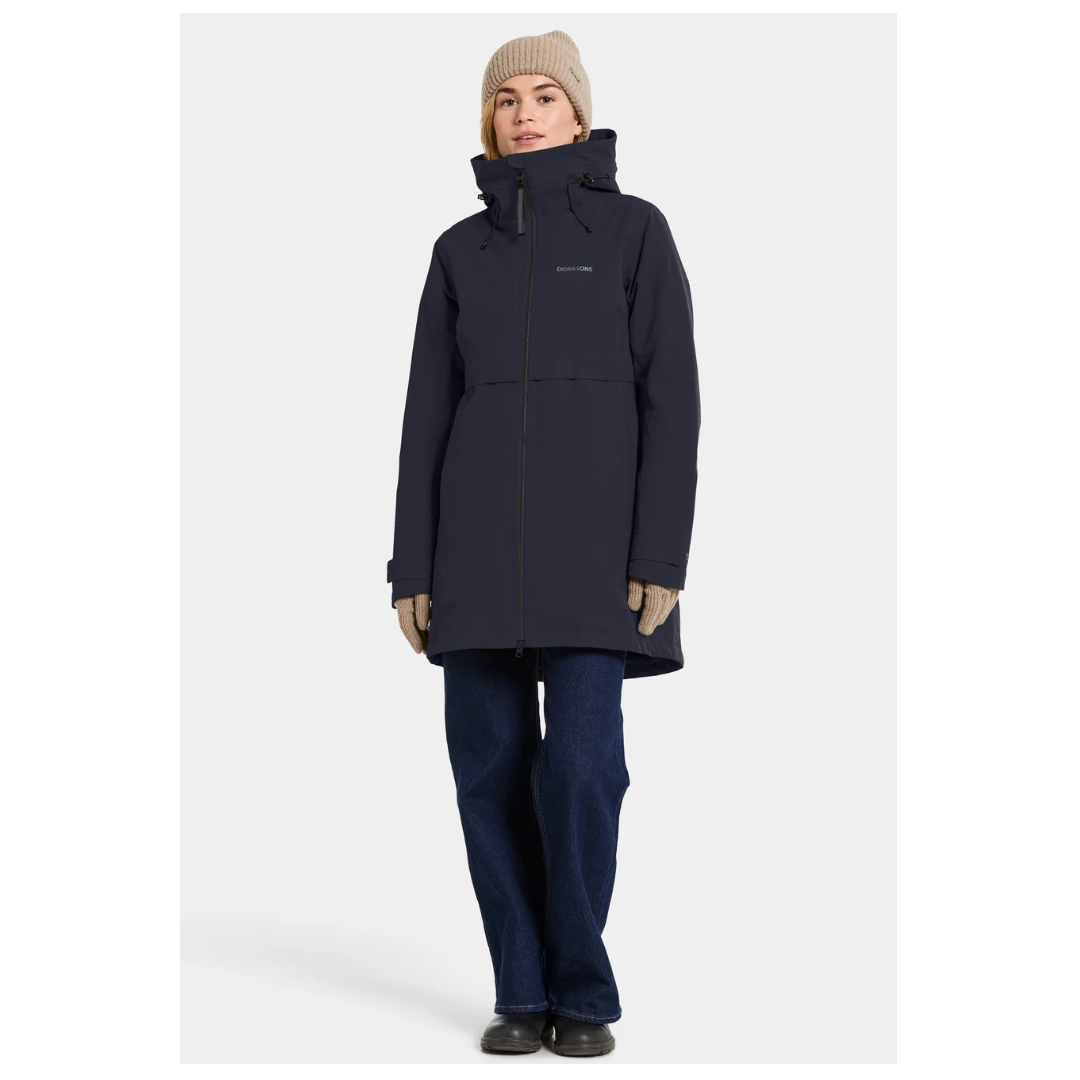 Didriksons Helle WNS Parka 6 Dark Night Blue 506175 999